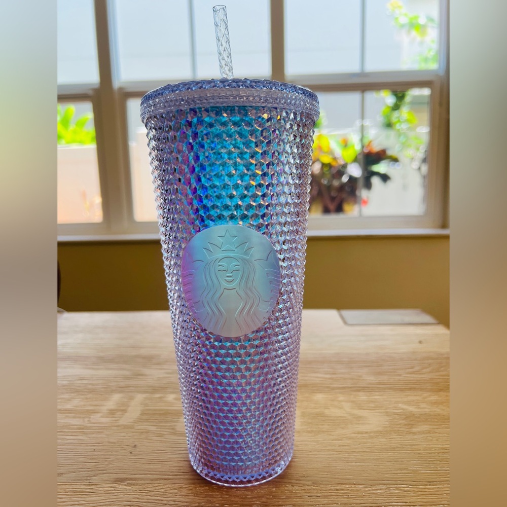 🌈🧜‍♀️STARBUCKS UNICORN IRIDESCENT MERMAID STUDDED VENTI TUMBLER🧜‍♀️🌈
